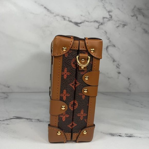 Louis Vuitton Catogram Trunk Petite Malle cat bag crossbody LV Grace Coddington - Picture 14 of 15